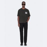 Снимка на ALLSAINTS МЪЖКА БЛУЗА BATTLES SHORT SLEEVE WASHED BLACK 3