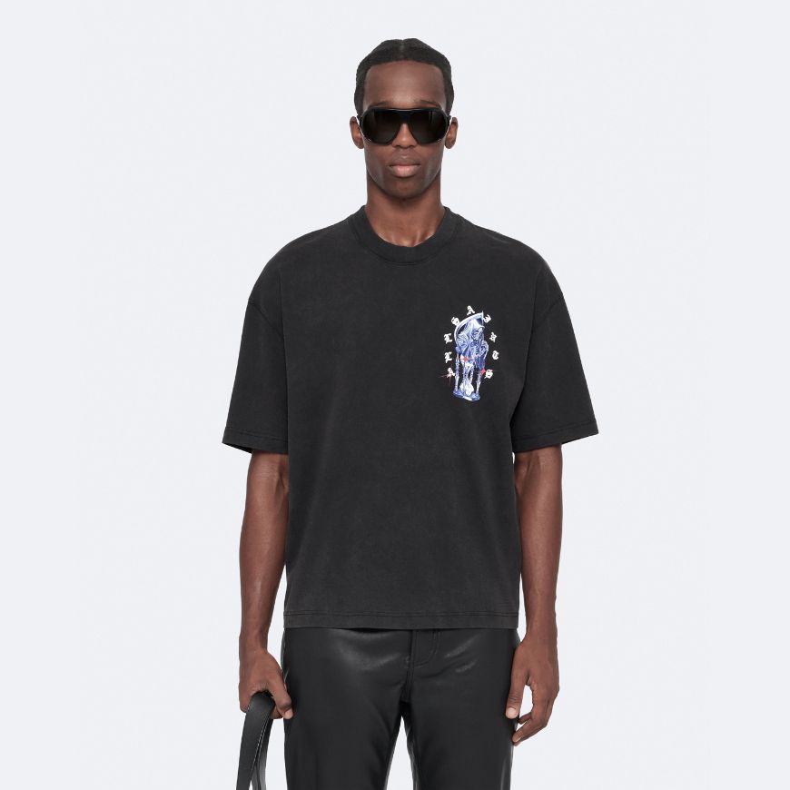 Снимка на ALLSAINTS МЪЖКА БЛУЗА TIMER SHORT SLEEVE WASHED BLACK