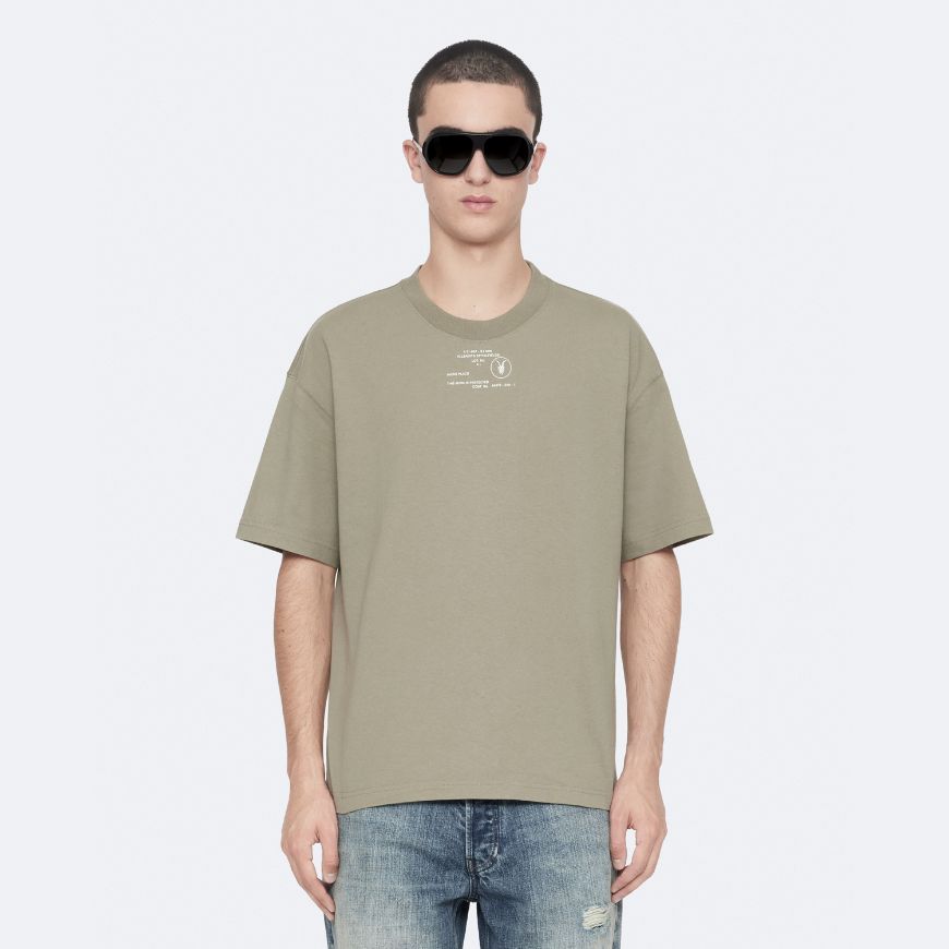 Снимка на ALLSAINTS МЪЖКА БЛУЗА RAPHY SHORT SLEEVE FENNEL GREEN