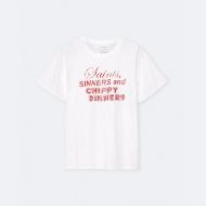 Снимка на ALLSAINTS МЪЖКА БЛУЗА CHIPPY SHORT SLEEVE OPTIC WHITE 8