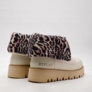 Снимка на REPLAY ДАМСКИ БОТУШИ MELROSE FOLD BOOTS OFF WHITE 3