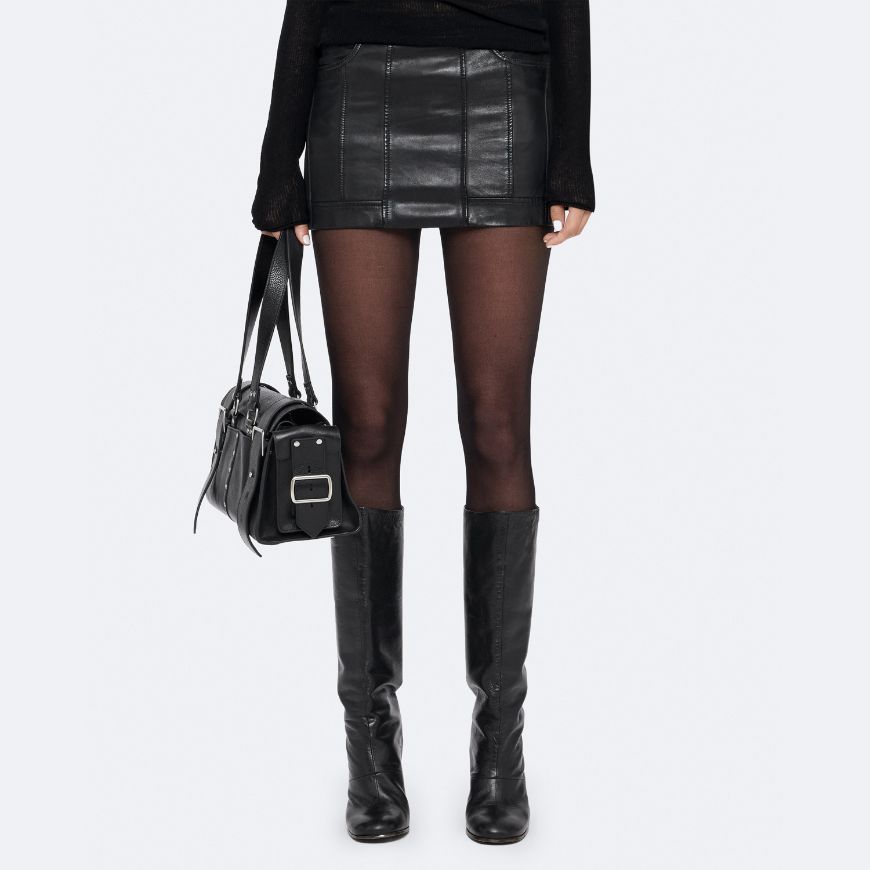 Снимка на ALLSAINTS ДАМСКА ПОЛА ENDRY MINI SKIRT BLACK