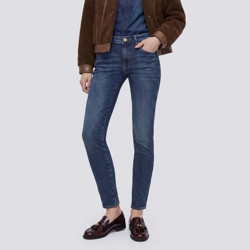 Снимка на GAS ДАМСКИ ДЕНИМ STAR UP LOW WAIST 65MD BASIC MEDIUM DARK
