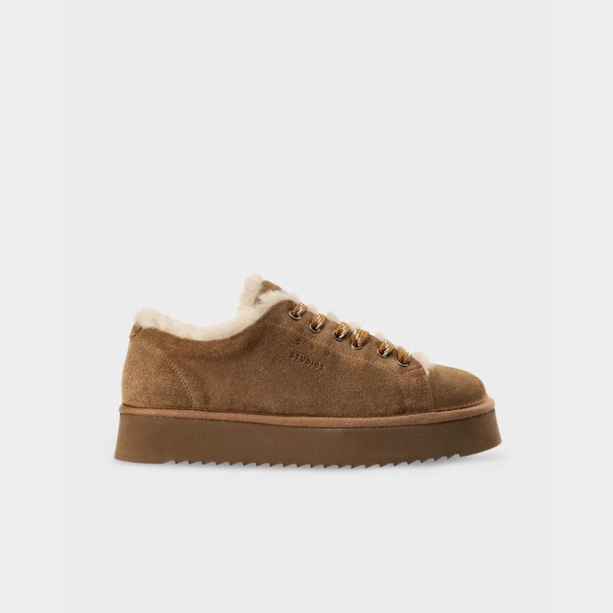 Снимка на COPENHAGEN ДАМСКИ СПОРТНИ ОБУВКИ CPH269 SUEDE TEDDY NEW BROWN