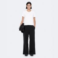 Снимка на ALLSAINTS ДАМСКИ ПАНТАЛОН ELODIE STRAIGHT-LEG JERSEY TROUSERS BLACK 6