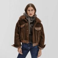 Снимка на GAS ДАМСКО ЯКЕ ANTEA ECO SHEARLING 4879 HOT FUDGE BROWN 4