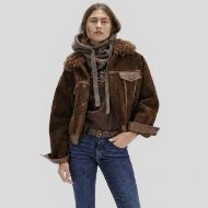 Снимка на GAS ДАМСКО ЯКЕ ANTEA ECO SHEARLING 4879 HOT FUDGE BROWN 1