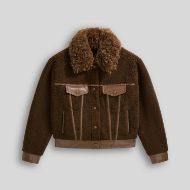 Снимка на GAS ДАМСКО ЯКЕ ANTEA ECO SHEARLING 4879 HOT FUDGE BROWN 2