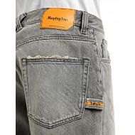 Picture of REPLAY INC. STRAIGHT-FIT COTTON DENIM JEANS MEDIUM GREY 8