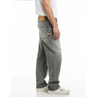 Picture of REPLAY INC. STRAIGHT-FIT COTTON DENIM JEANS MEDIUM GREY 2
