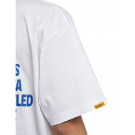 Picture of REPLAY INC. COTTON LOGO T-SHIRT OPTICAL WHITE 3