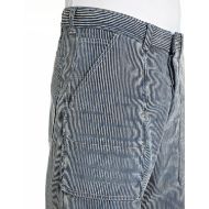 Picture of REPLAY MEN'S BRYEN REGULAR-FIT STRETCH FLOCK DENIM JEANS INDIGO/ECRU STRIPED 7