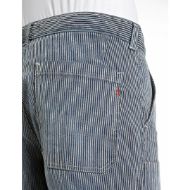 Picture of REPLAY MEN'S BRYEN REGULAR-FIT STRETCH FLOCK DENIM JEANS INDIGO/ECRU STRIPED 8