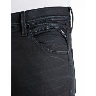 Picture of REPLAY MEN'S ARVYN SKINNY-FIT BLUE/BLACK STRETCH DENIM JEANS DARK BLUE 5