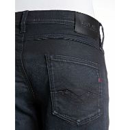 Picture of REPLAY MEN'S ARVYN SKINNY-FIT BLUE/BLACK STRETCH DENIM JEANS DARK BLUE 8