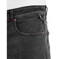 Picture of REPLAY MEN'S CLEY BOOTCUT-FIT BLACK COMFORT DENIM JEANS BLACK DELAVÉ 5