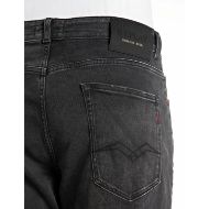 Picture of REPLAY MEN'S CLEY BOOTCUT-FIT BLACK COMFORT DENIM JEANS BLACK DELAVÉ 8